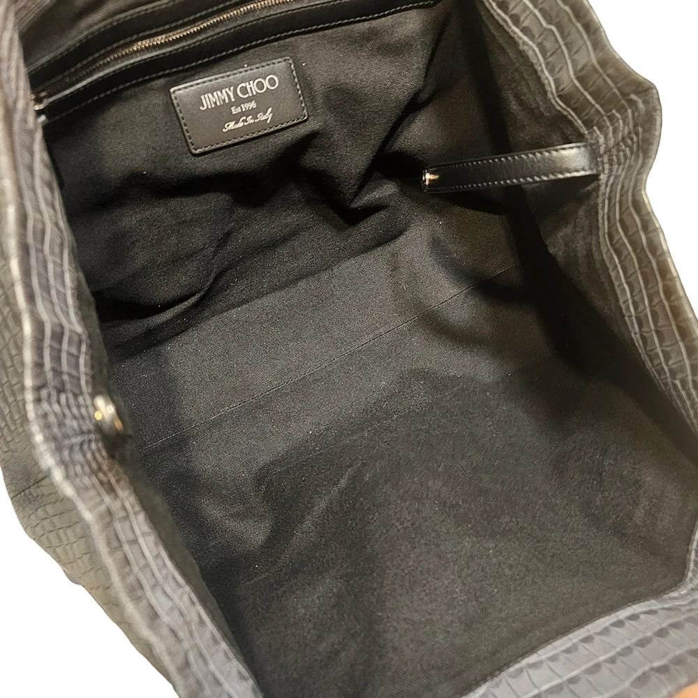 JIMMY CHOO LEATHER TOTE - Picture 8 of 12